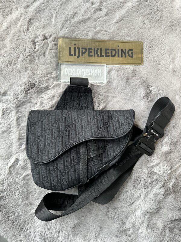 CD saddle bag Oblique | zwart