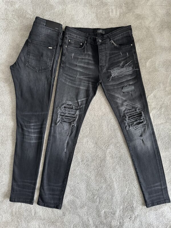 Amiri jeans | black & black