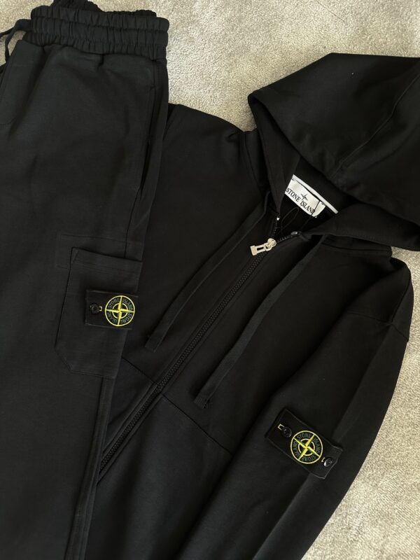Stone Island trainingspak | zwart - Afbeelding 2