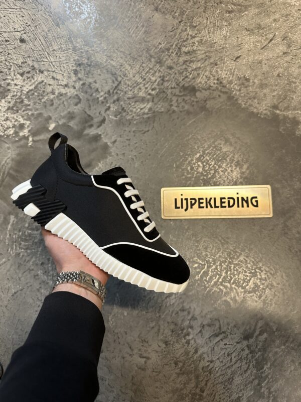 Hermes bouncing sneaker | black & white