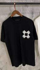 Amiri Quad logo T-shirt | zwart