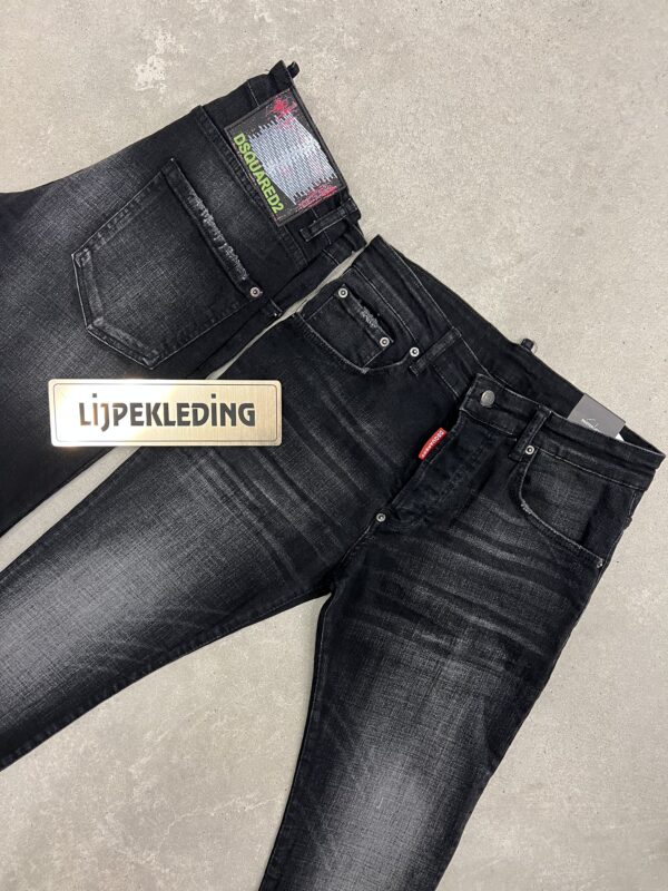DSQ2 jeans | simple black - Afbeelding 2
