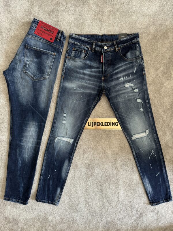 DSQ2 jeans | ripped blue