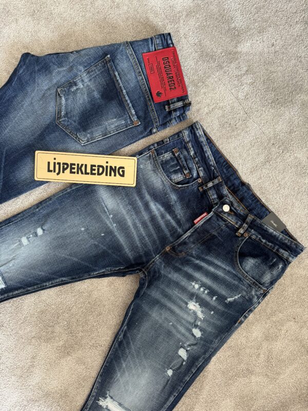 DSQ2 jeans | ripped blue - Afbeelding 2