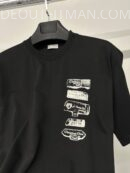 CD archives logo T-shirt | zwart