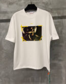 OFF-white T-shirt | cross back yellow