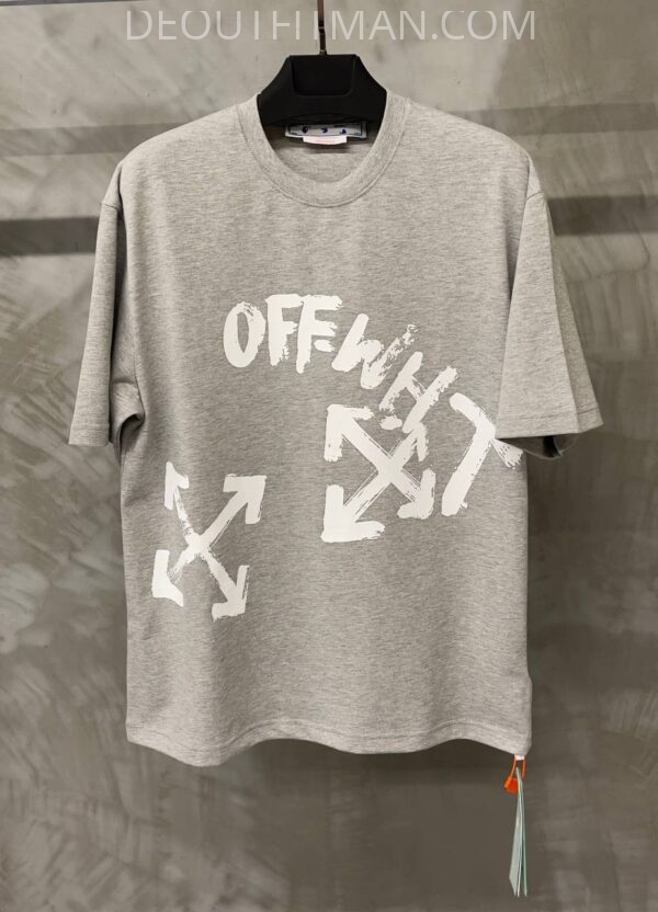OFF-white T-shirt | grijs