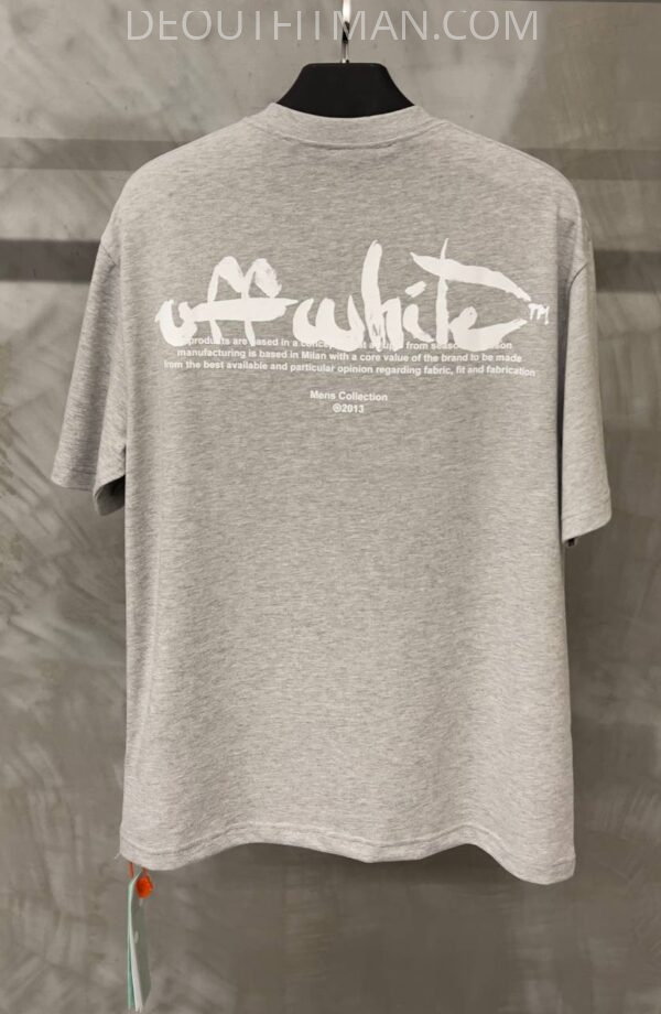 OFF-white T-shirt | grijs - Afbeelding 2