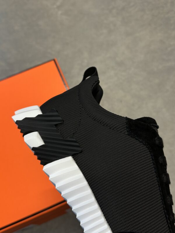 Hermes bouncing technical/suede | zwart & wit - Afbeelding 4