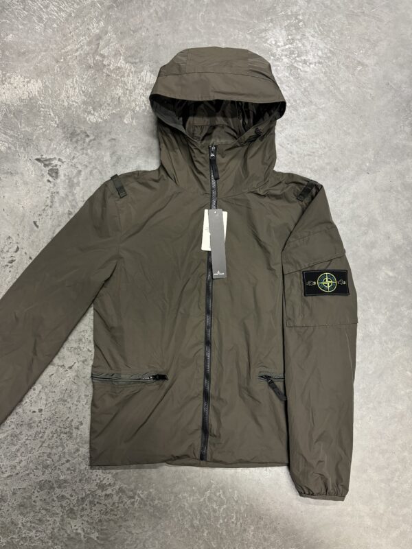 Stone Island zomerjack | donkergroen