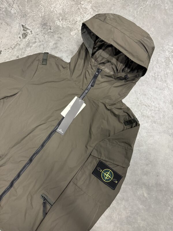 Stone Island zomerjack | donkergroen - Afbeelding 2