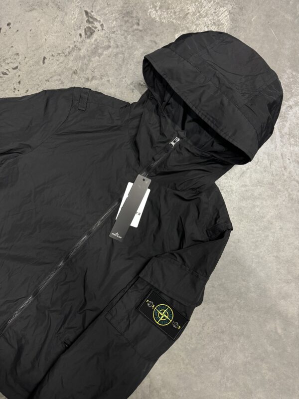 Stone Island zomerjack | zwart - Afbeelding 2