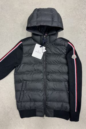 Moncler tricot | met capuchon (zwart)
