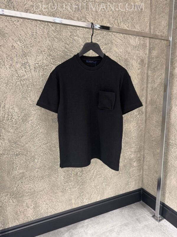 LV monogram T-shirt | zwart - Afbeelding 2