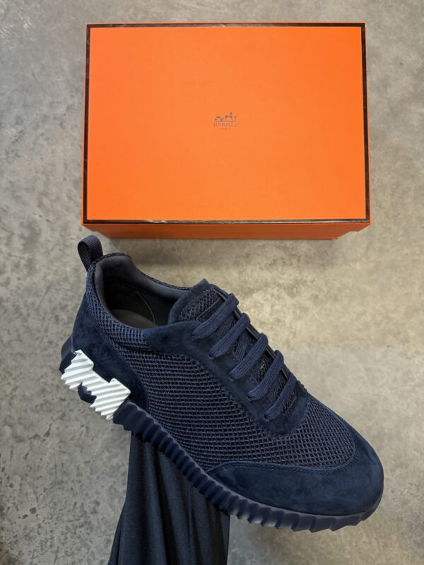 Hermes bouncing technical/suede | Donkerblauw - Afbeelding 3