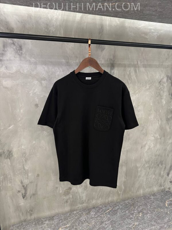 Loewe pocket T-shirt | zwart