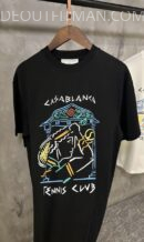Casablanca TC T-shirt | zwart