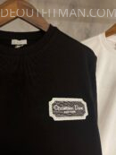 CD T-shirt bagde | zwart