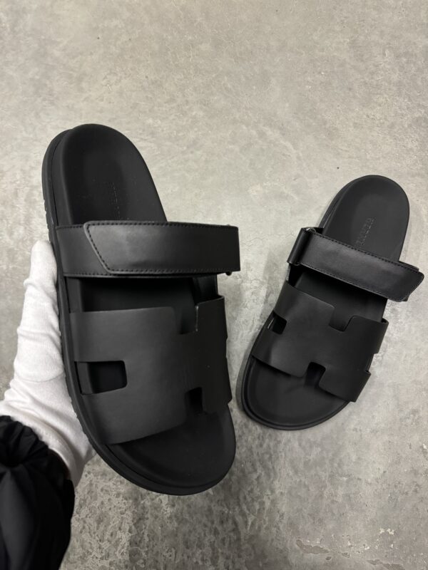 Hermes sandalen | zwart - Afbeelding 3