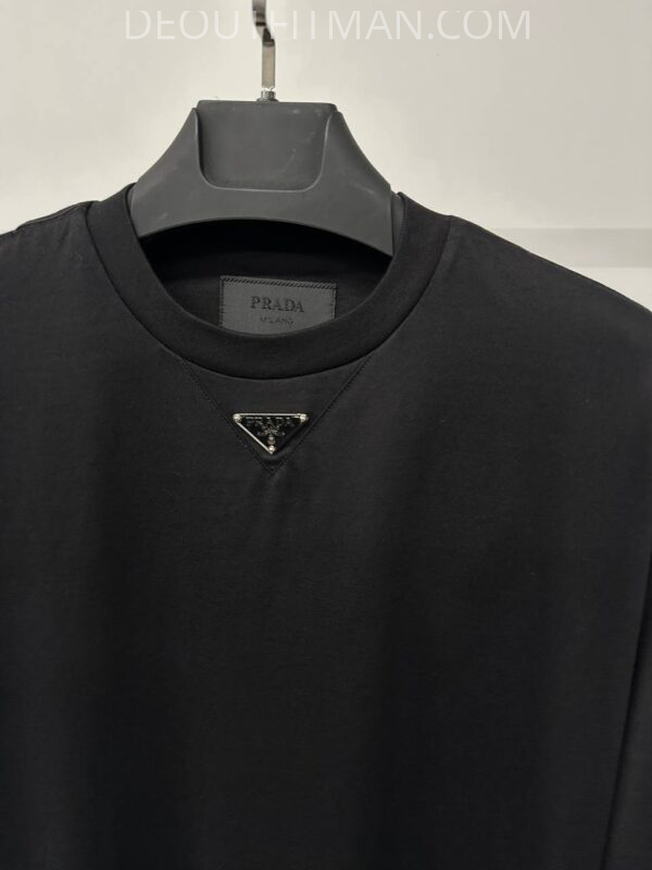 Prada T-shirt | zwart - Afbeelding 2
