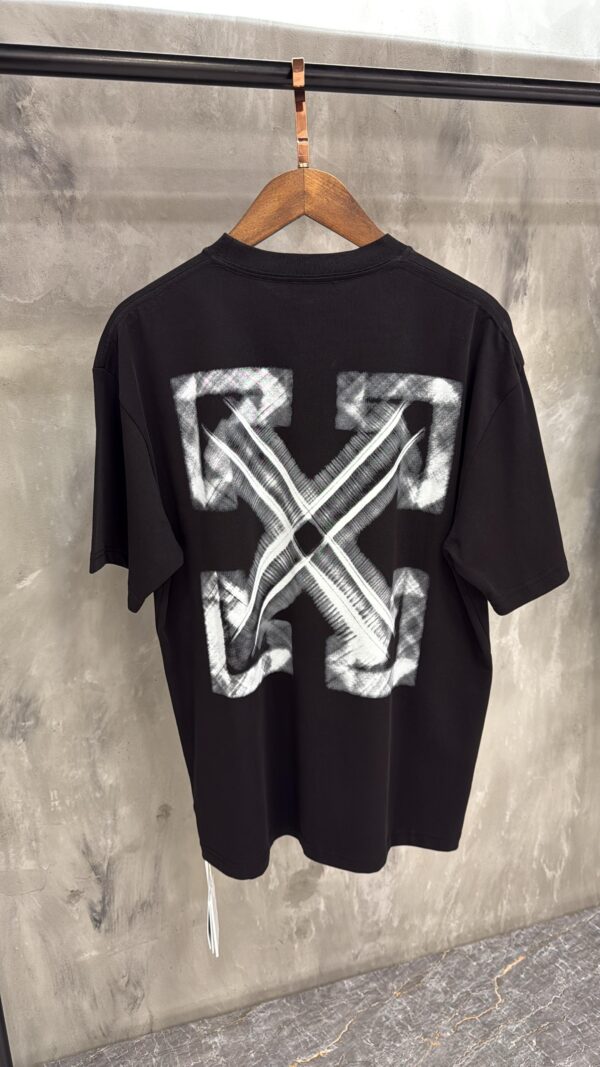 OFF-white T-shirt | cross back babyblauw - Afbeelding 2