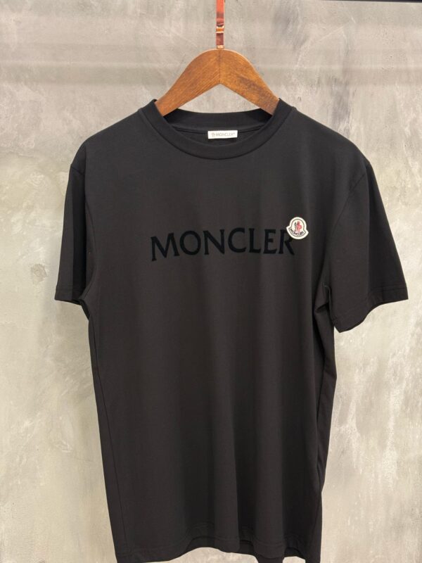 Moncler T-shirt | suede logo