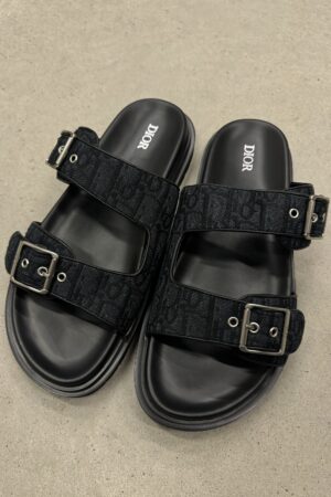 Dior Oblique sandalen | zwart