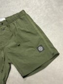 Stone Island zwembroek nylon | donkergroen compas logo