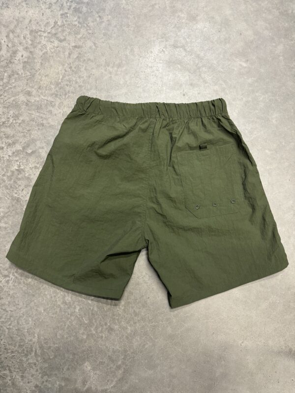Stone Island zwembroek nylon | donkergroen compas logo - Afbeelding 4