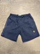 Stone Island zwembroek nylon | donkerblauw compas logo