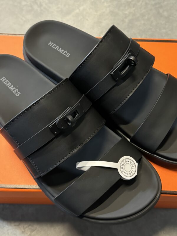 Hermes jackson sandalen | zwart - Afbeelding 2