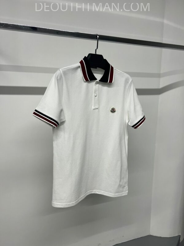 Moncler polo | wit - Afbeelding 2