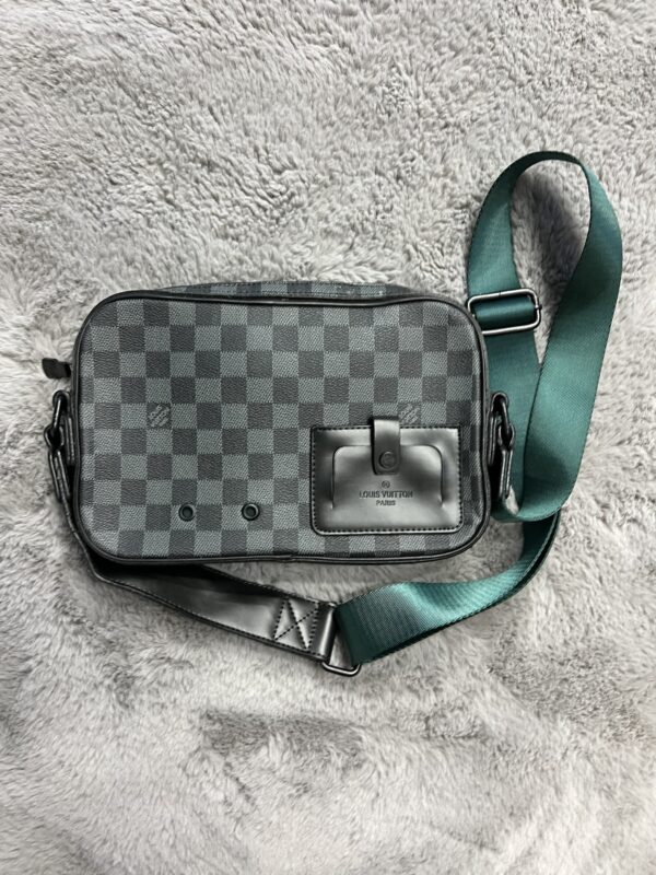 LV bag | green strap
