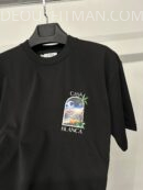 Casablanca T-shirt | moon zwart