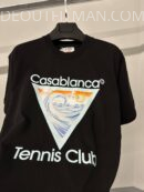 Casablanca T-shirt | Tsunami (zwart)