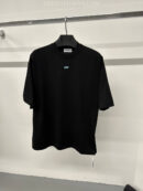 OFF-white T-shirt | cross back babyblauw