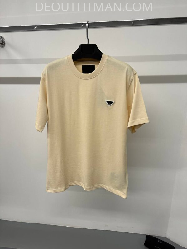 Prada T-shirt | traingle (beige)