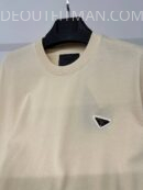 Prada T-shirt | traingle (beige)