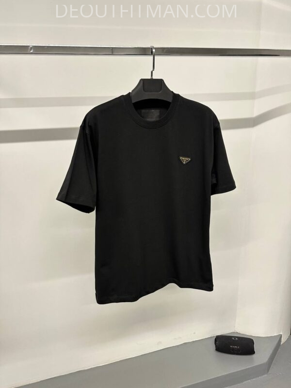 Prada T-shirt | traingle (zwart)