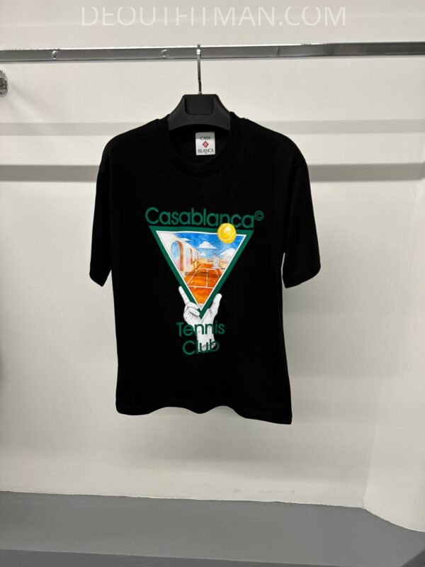 Casablanca T-shirt | traingle (zwart)