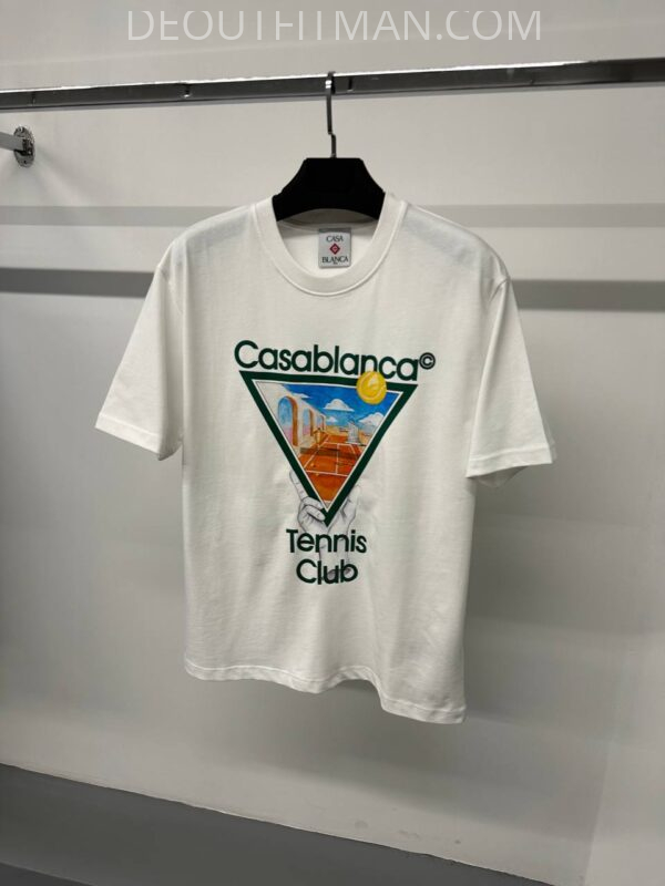 Casablanca T-shirt | traingle (wit)