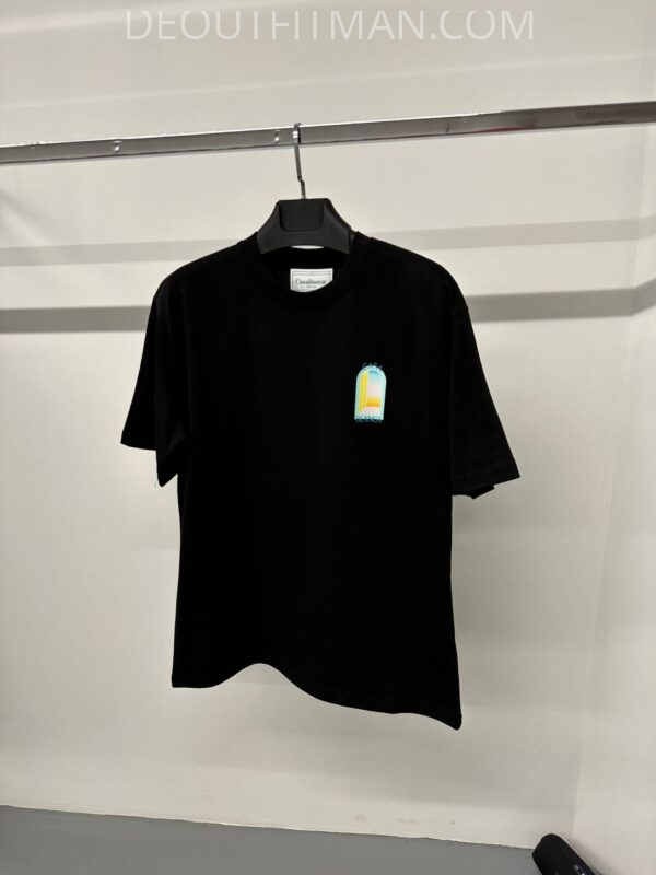 Casablanca T-shirt | Night Arch (zwart) - Afbeelding 2