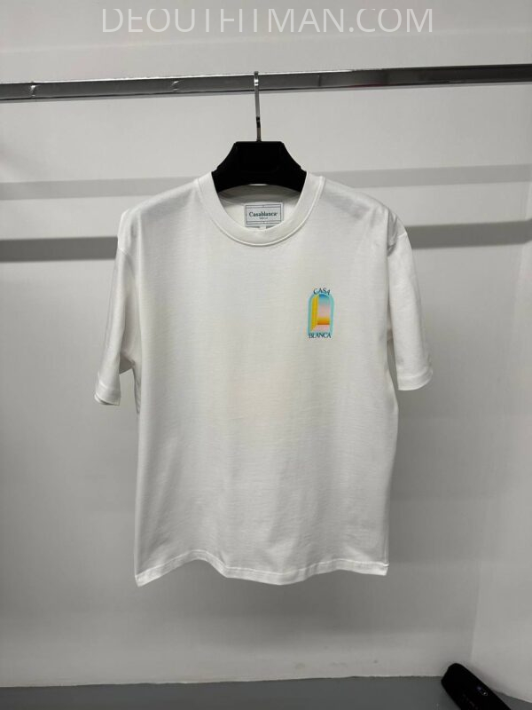 Casablanca T-shirt | Night Arch (wit) - Afbeelding 3