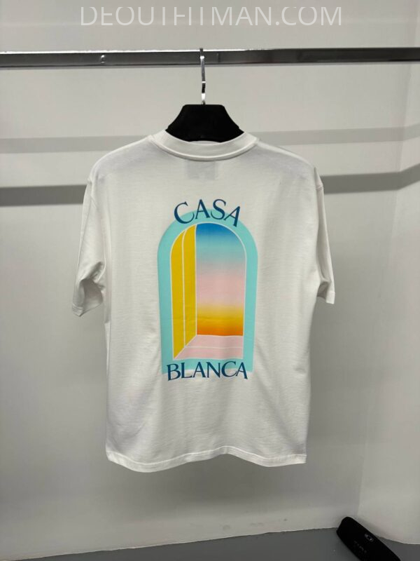Casablanca T-shirt | Night Arch (wit)