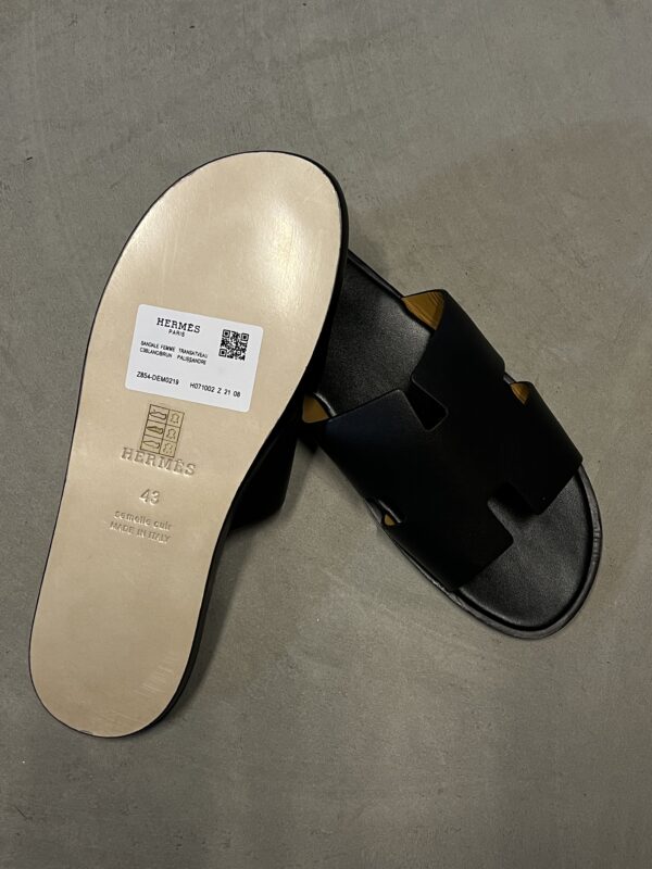 Hermes Izmir sandalen | zwart - Afbeelding 3