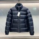 Dior winterjas | Oblique motief (Marine Blauw)