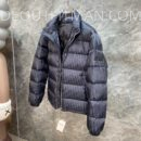 Dior winterjas | Oblique motief (Marine Blauw)