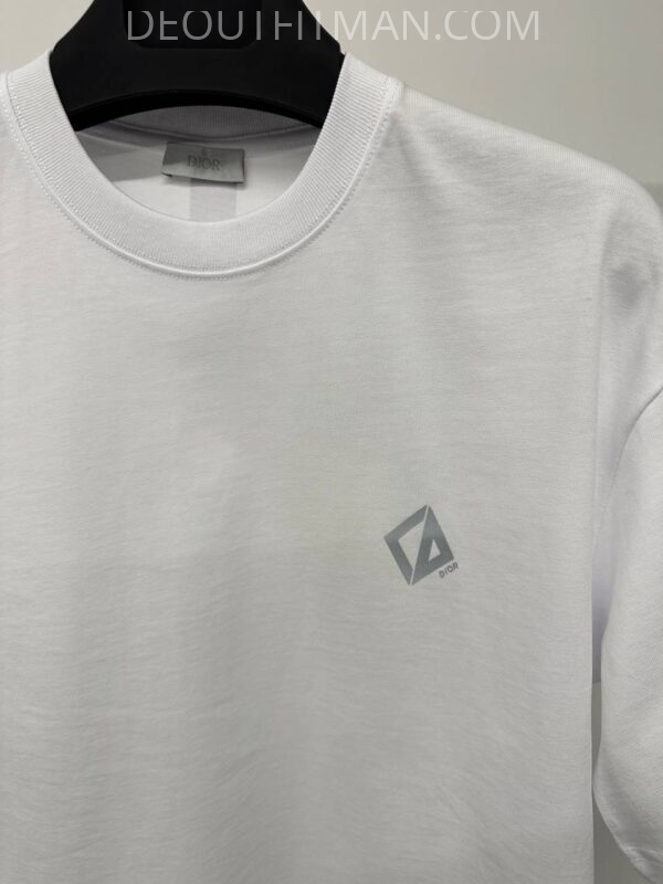CD T-shirt | diamant reflectie (wit) - Afbeelding 2