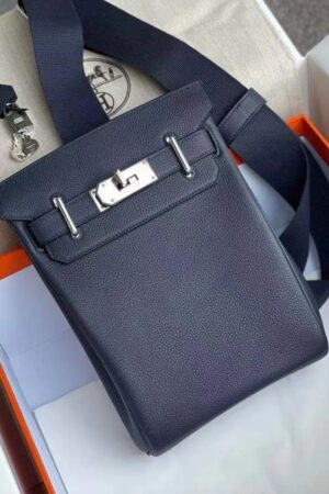 Hermes shoulder bag | Navy blue