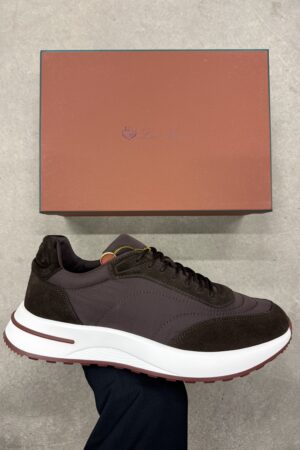 Loro Piana week end walk | Microfibre (Donkerbruin)